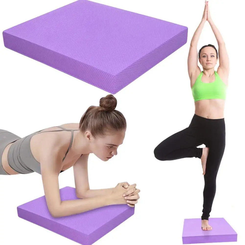 Balance Training Pad Non-Slip High Rebound Thickened Foam Mat Core Stability Yoga Women Fitness Balancing Kneeling Pad