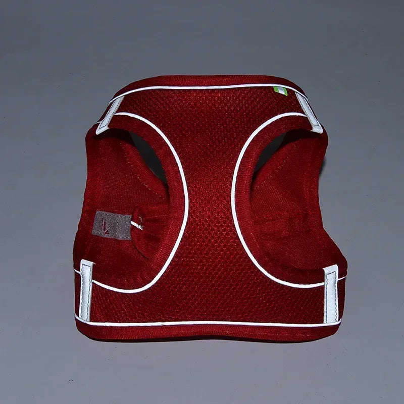 Puppy Harness Set Dog Accessories Adjustable Puppy and Cat Harness Vest French Bulldog Chihuahua Small Dog Collar Pet Leash Dogs