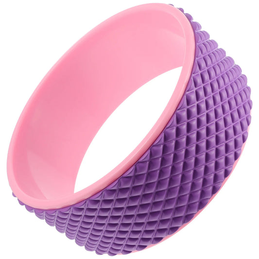 Yoga Wheel Plastic Yoga Roller Fitness Backbend Wheel Chest Opening Effect Comfortable Massage Tool Pilates Roller