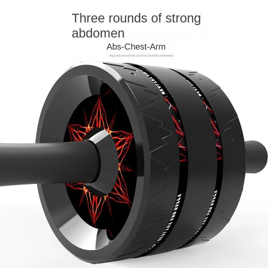 Abdominal wheel for men home fitness equipment for beginners abdominal muscle training abdominal curling roller pulley and